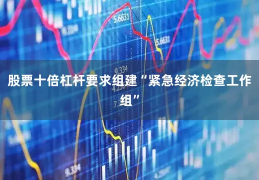 股票十倍杠杆要求组建“紧急经济检查工作组”