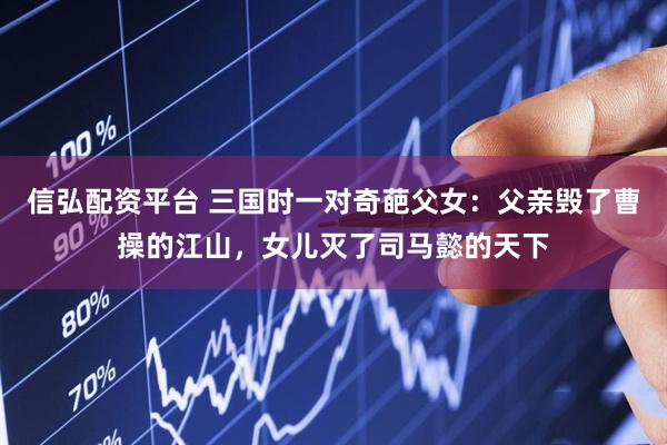 信弘配资平台 三国时一对奇葩父女：父亲毁了曹操的江山，女儿灭了司马懿的天下